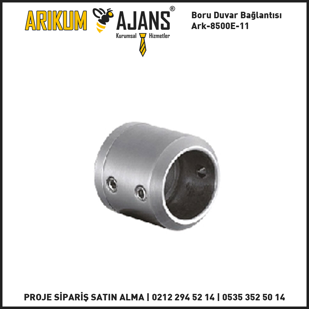 Boru Duvar Bağlantısı Ark-8500E-11