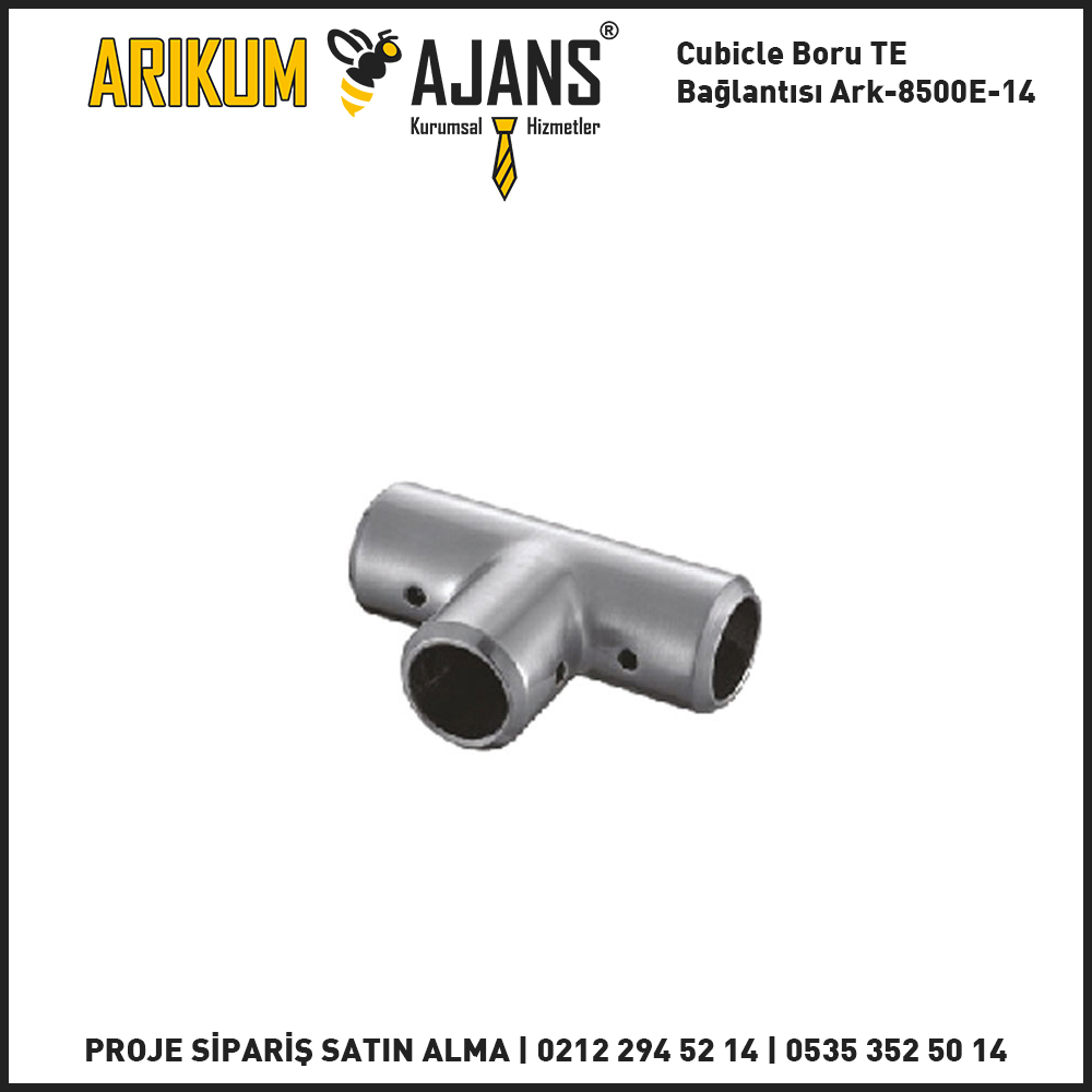Cubicle Boru TE Bağlantısı Ark-8500E-14