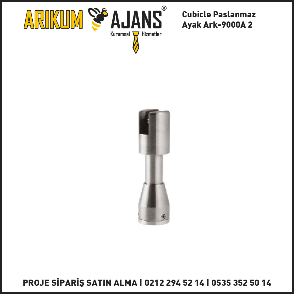 Cubicle Paslanmaz Ayak Ark-9000A 2