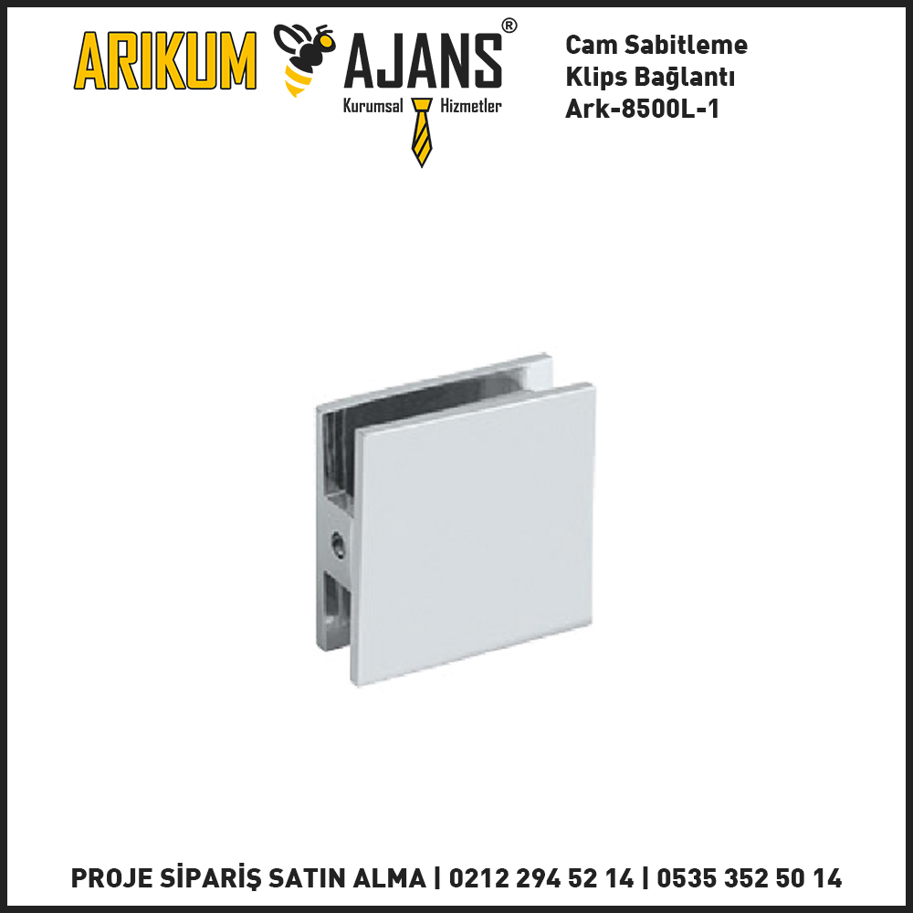 Cam Sabitleme Klips Bağlantı Ark-8500L-1