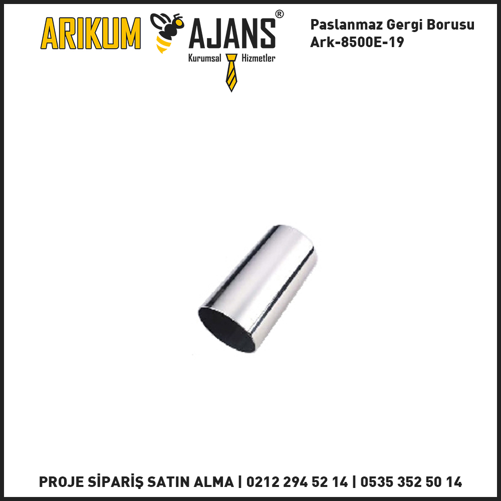 Paslanmaz Gergi Borusu Ark-8500E-19