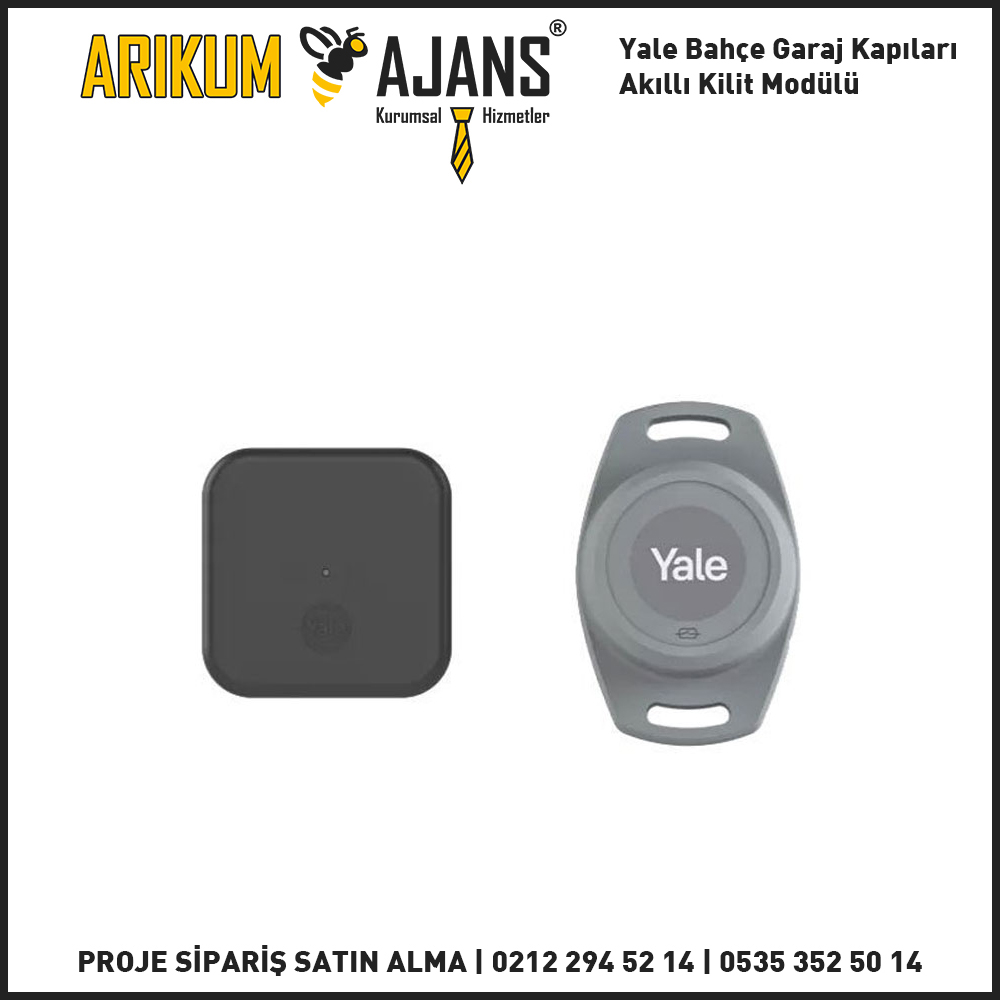 Yale Bahçe Garaj Kapıları Akıllı Kilit Modülü