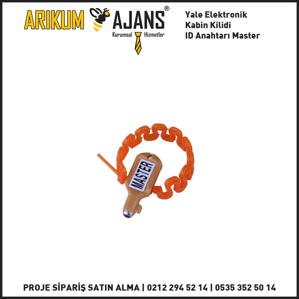 Yale Elektronik Kabin Kilidi ID Anahtarı Master